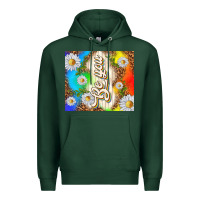 Sports Green be you with daisies Premium Hoodie - TumblerDesignByShophia