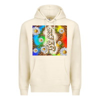 Tofu be you with daisies Premium Hoodie - TumblerDesignByShophia
