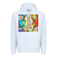 White be you with daisies Premium Hoodie - TumblerDesignByShophia