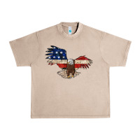 French Oak 4th july eagle Urban Heavy Tee - MaliasSmallBusiness