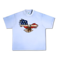 Grape Ice 4th july eagle Urban Heavy Tee - MaliasSmallBusiness