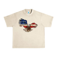 Sandshell 4th july eagle Urban Heavy Tee - MaliasSmallBusiness