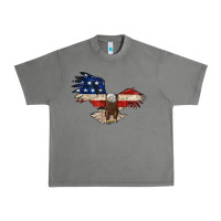 Tornado 4th july eagle Urban Heavy Tee - MaliasSmallBusiness