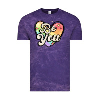 Cloud Purple be you Vintage Tee - MaliasSmallBusiness
