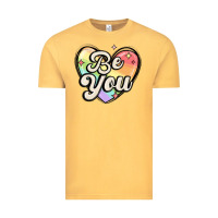 Vintage Mustard be you Vintage Tee - MaliasSmallBusiness