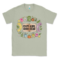 Matcha cozy book girl club Classic Tee - MaliasSmallBusiness