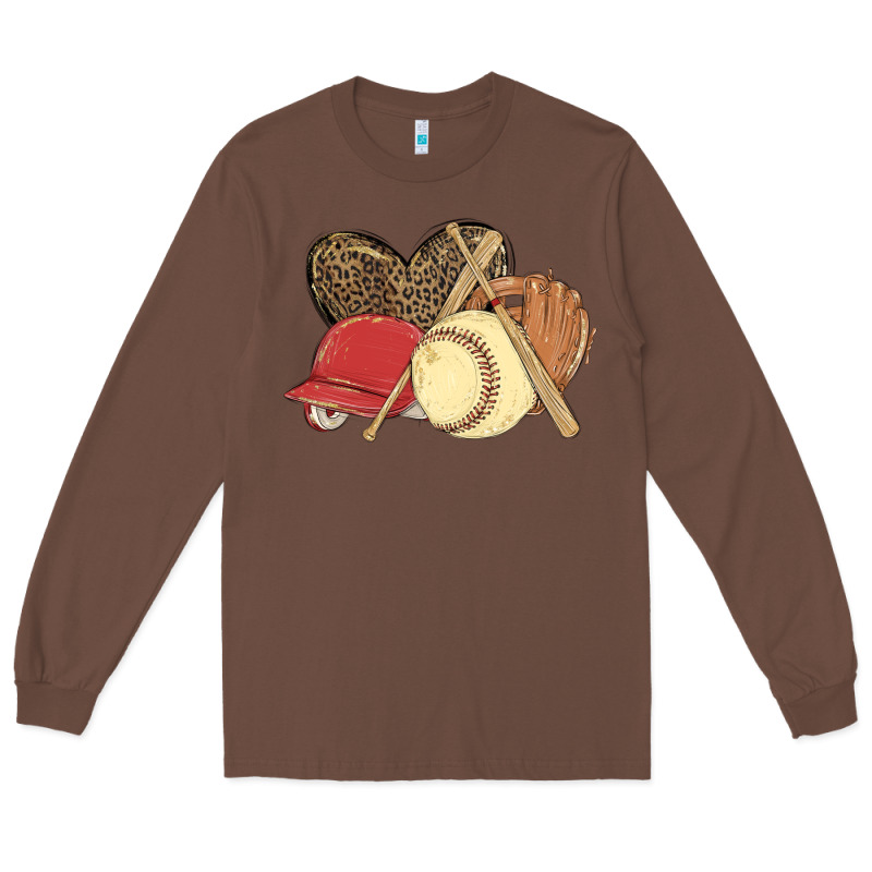 Softball Long Sleeve Tee by MaliasSmallBusiness | Teevron