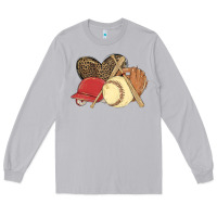 Moon Dust softball Long Sleeve Tee - MaliasSmallBusiness