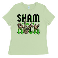 Matcha St. Patrick's shamrock Ladies Tee - OliviaCreatesArt