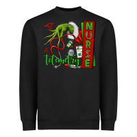 Black grinch hand telemetry nurse Heavyweight Sweatshirt - NancyCooperArtShop