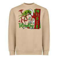 Mushroom grinch hand telemetry nurse Heavyweight Sweatshirt - NancyCooperArtShop