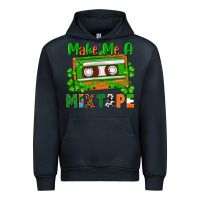 Navy St. Patrick's Day make me a mixtape Urban Hoodie - FaDigitalArtStudio