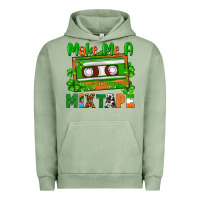 Pigment Oil Green St. Patrick's Day make me a mixtape Urban Hoodie - FaDigitalArtStudio