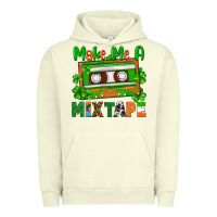 Pigment Pistachio St. Patrick's Day make me a mixtape Urban Hoodie - FaDigitalArtStudio
