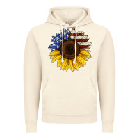Vintage Artic american flag sunflower Vintage Hoodie - Jasminsmagicworld