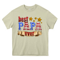 Mossy best papa ever Heavy Core Tee - HRA Design Shop