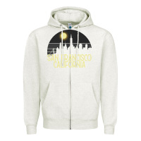 Oatmeal Heather San Francisco California Zipper Hoodie - Bettercallsaul