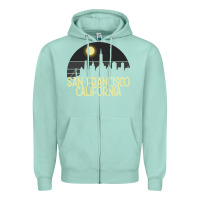 Seafoam San Francisco California Zipper Hoodie - Bettercallsaul