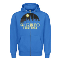 True Royal San Francisco California Zipper Hoodie - Bettercallsaul