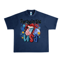 Navy party in the usa Urban Heavy Tee - MaliasSmallBusiness