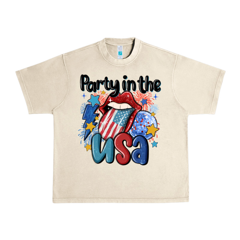 Party In The Usa Urban Heavy Tee by MaliasSmallBusiness | Teevron