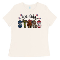 Bone oh my stars Ladies Tee - CowhideDigitalArt