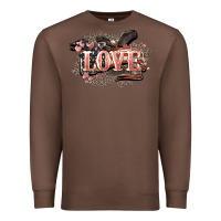 Chestnut Love America 4th of july Premium Sweatshirt - HowdyJamesFarm