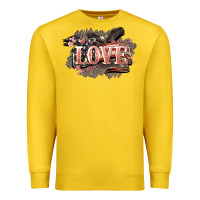 Love America 4th Of July Premium Sweatshirt | Teevron