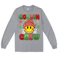 Heather Grey cousin crew Long Sleeve Tee - MaliasSmallBusiness