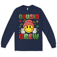 Navy cousin crew Long Sleeve Tee - MaliasSmallBusiness