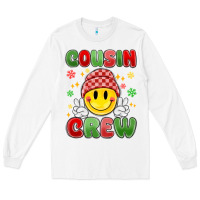 White cousin crew Long Sleeve Tee - MaliasSmallBusiness