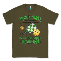 Army Green pickleball is my favorite season Classic Tee - MaliasSmallBusiness