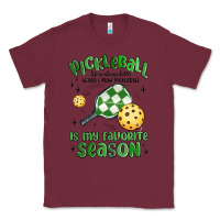 Burgundy pickleball is my favorite season Classic Tee - MaliasSmallBusiness
