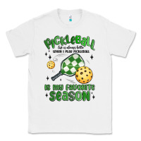 White pickleball is my favorite season Classic Tee - MaliasSmallBusiness