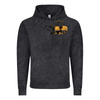 Vintage Black Cold Planer Vintage Hoodie - LillyAllenDesigns