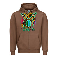 Chestnut Taurus Zodiac Zipper Hoodie - Bettercallsaul