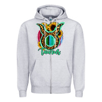 Heather Grey Taurus Zodiac Zipper Hoodie - Bettercallsaul