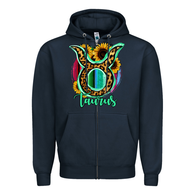 Taurus Zodiac Zipper Hoodie by Bettercallsaul | Teevron