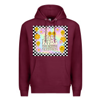 Burgundy too many kids not enough caffeine Premium Hoodie - TumblerDesignByShophia