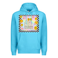Ocean Blue too many kids not enough caffeine Premium Hoodie - TumblerDesignByShophia