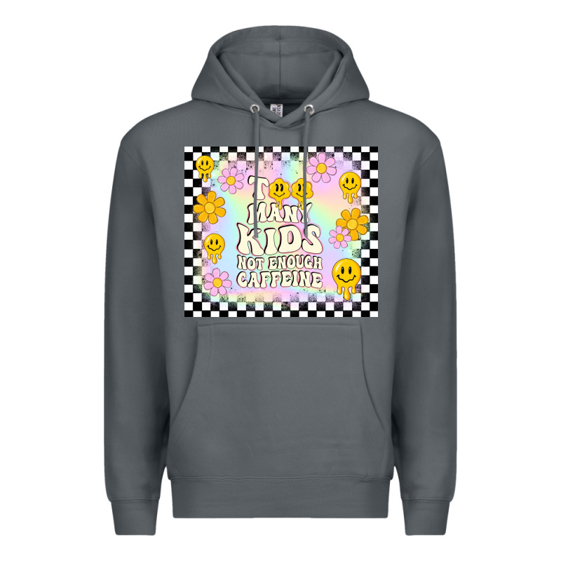 Too Many Kids Not Enough Caffeine Premium Hoodie by TumblerDesignByShophia | Teevron