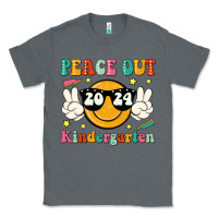 Charcoal Heather peace out 2024 kindergarten Classic Tee - JahusDesignShop