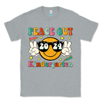 Heather Grey peace out 2024 kindergarten Classic Tee - JahusDesignShop