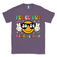 Lavender peace out 2024 kindergarten Classic Tee - JahusDesignShop
