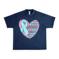 Navy survivor malia Urban Heavy Tee - MaliasSmallBusiness