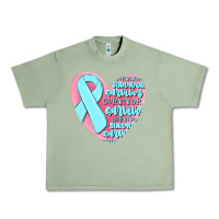 Oil Green survivor malia Urban Heavy Tee - MaliasSmallBusiness