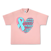 Salmon survivor malia Urban Heavy Tee - MaliasSmallBusiness