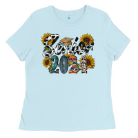 Baby Blue senior 2024 Ladies Tee - RacoonDesign