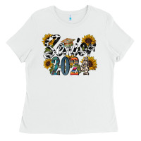 White senior 2024 Ladies Tee - RacoonDesign