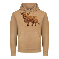 Vintage Camel highland cow Vintage Hoodie - BarkalooDesign